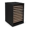 Adiroffice Black, MDF Wood, 10.75 in W, 16.2 in L, 11.75 in D ADI500-11-BLK-MK - alternate 5